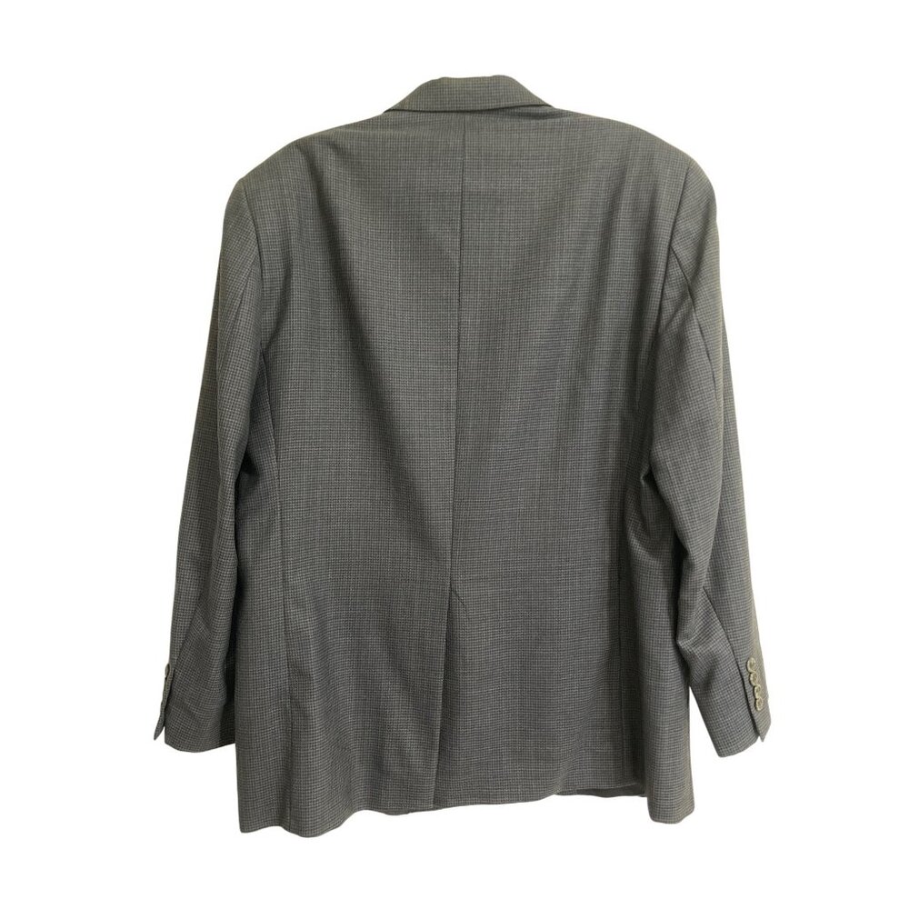 Polo University By Ralph Lauren Mens Wool Blazer 42R Navy Blue Made In Canada - Picture 7 of 7